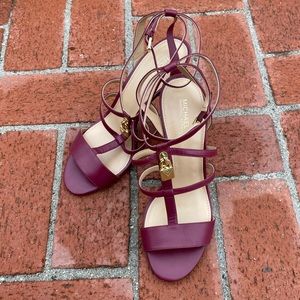 Michael Kors High Heels 8.5 Burgundy